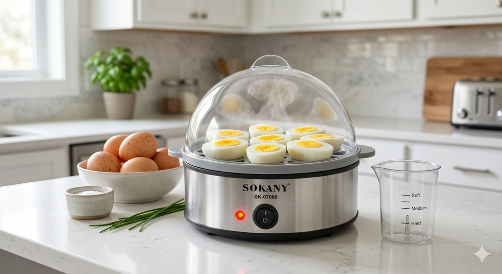 OLLA HERVIDORA DE HUEVOS SOKANY