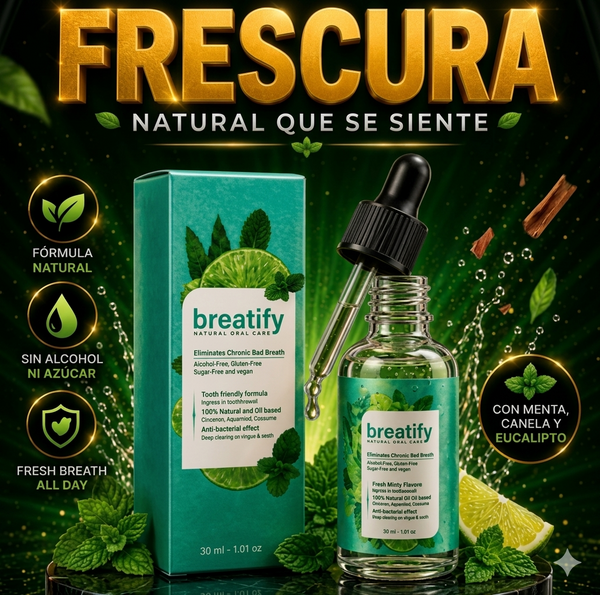 BREATIFY - PARA MAL ALIENTO - U.S.A